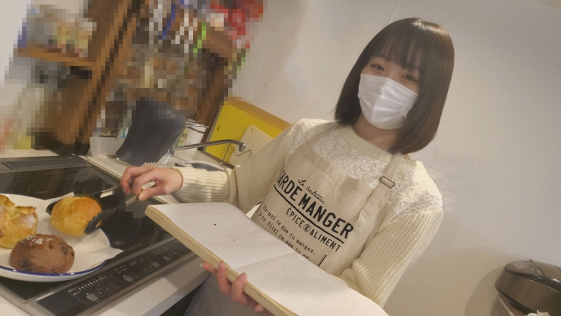 FC2PPV 3191233 The Signboard Girl In The Bakery ・ Raw After Eating The Bread