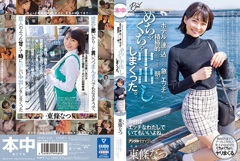 [Reducing] HMN-450 When I Asked The Cafe Clerk, Who I Always Thought Was Cute, Out On A Date, He Smiled And Said OK, Even Though He Had A Troubled Expression On His Face. I Came And Had A Messy Vaginal Cum Shot Until Morning. Natsu Tojo